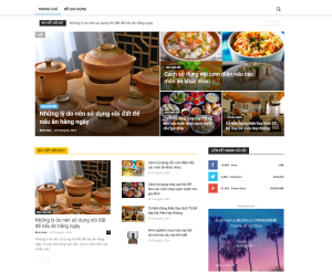 Đánh giá Website yeubepnho.com - Biến căn bếp nhỏ thành thiên đường nấu nướng 4 Trang chủ, Thủ Thuật Bán Hàng